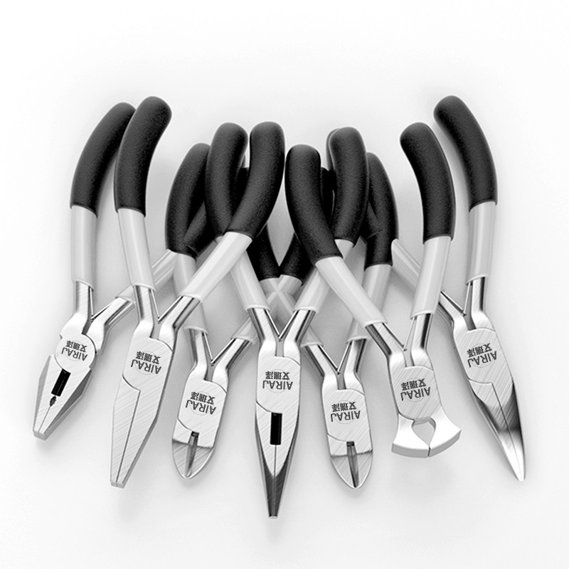 16.6cm Mini Pliers DIY Tools Fishing Pliers Small Needle-Nose Pliers Diagonal Pliers