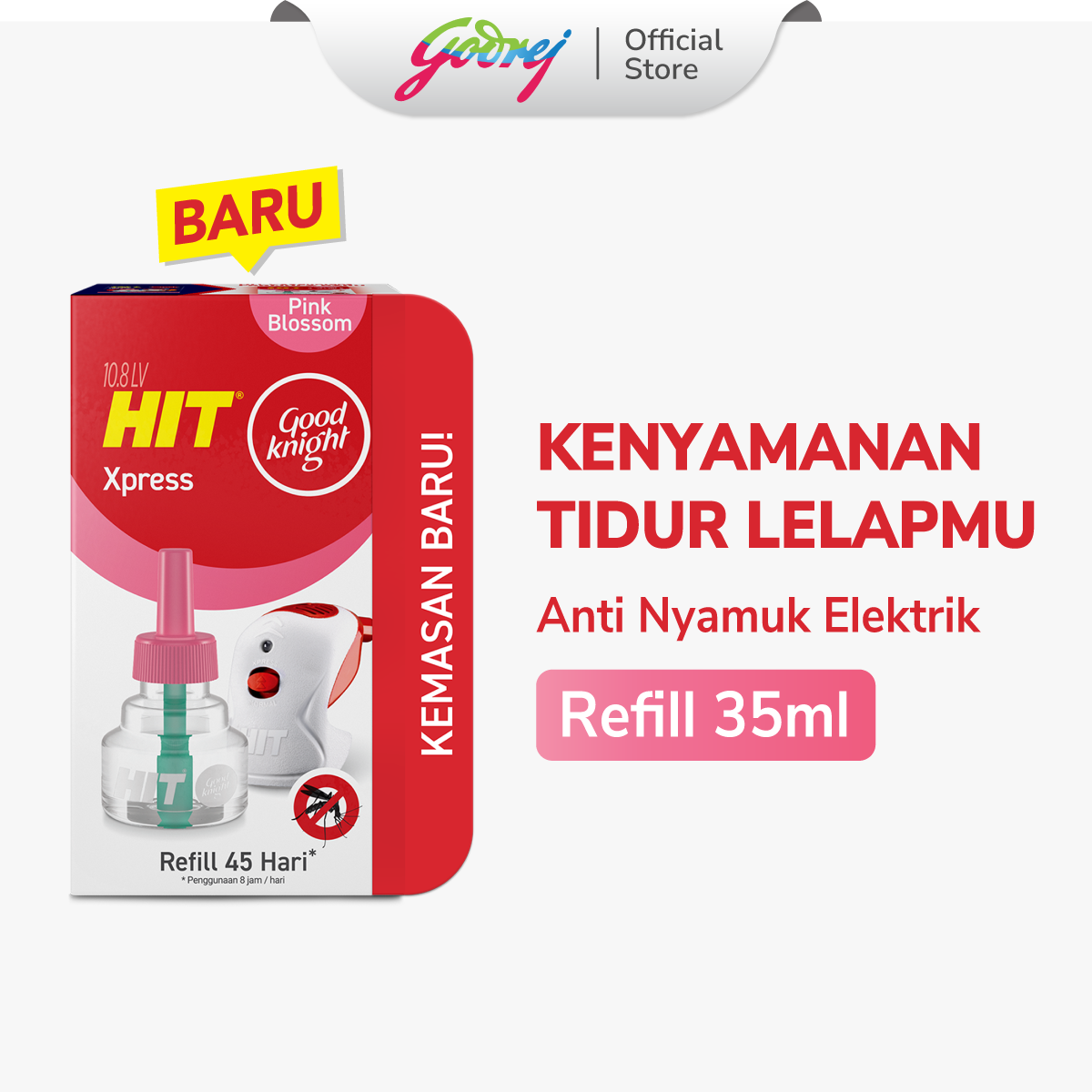 HIT Goodknight Xpress Refill Pink Blossom