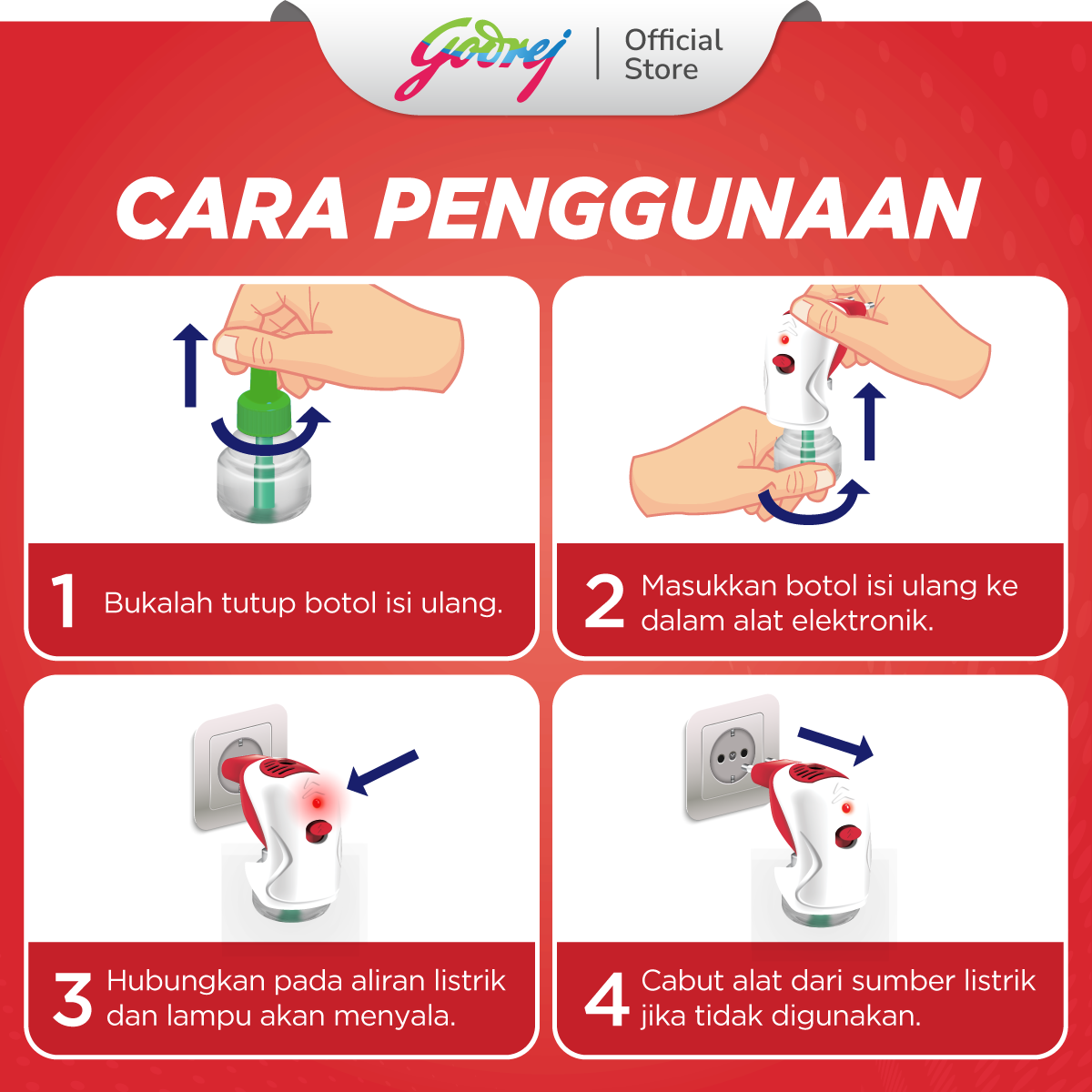 Hit Good Knight Xpress Set - Obat Nyamuk Elektrik - Bunuh Nyamuk Penyebab Demam Berdarah (DBD) - Gambar 4
