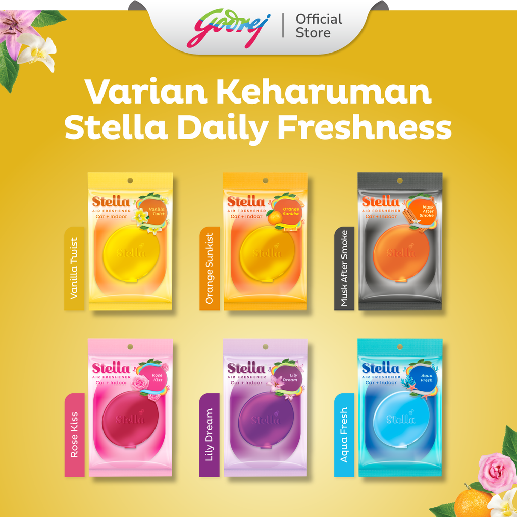 Stella Daily Freshness Indoor Vanilla 7ml - Pengharum Ruangan - Gambar 4