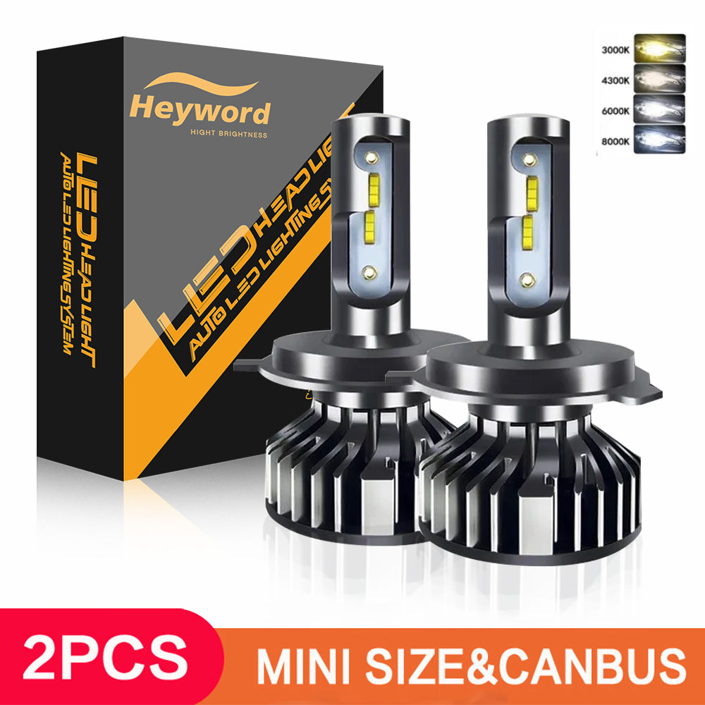 Three Year Warranty Car LED Headlight H7 H1 H3 H4 H11 9005 9012 Highlight Concentrating 3 000k 4300k 6 000k 8 000k Four Color Optional Energy Saving