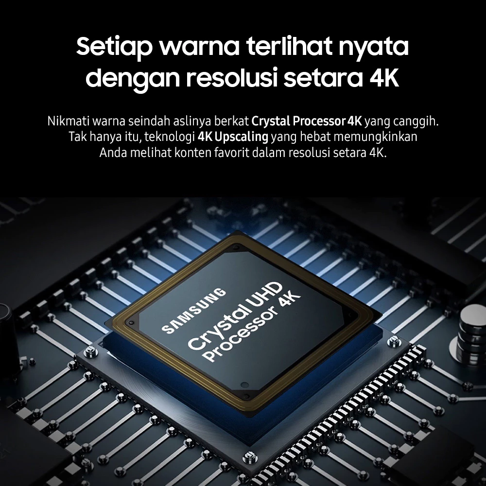 Samsung 43" Crystal UHD 4K U8000F Smart TV - Gambar 3