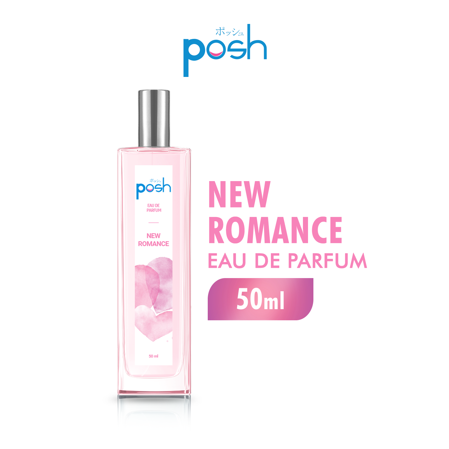 Posh Girls Eau de Parfum New Romance Wanita EDP 50 ml