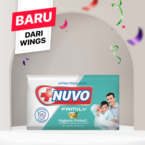 Nuvo Family Sabun Mandi Batang Hygienic Protect Minyak Zaitun 72 Gr - Gambar 3