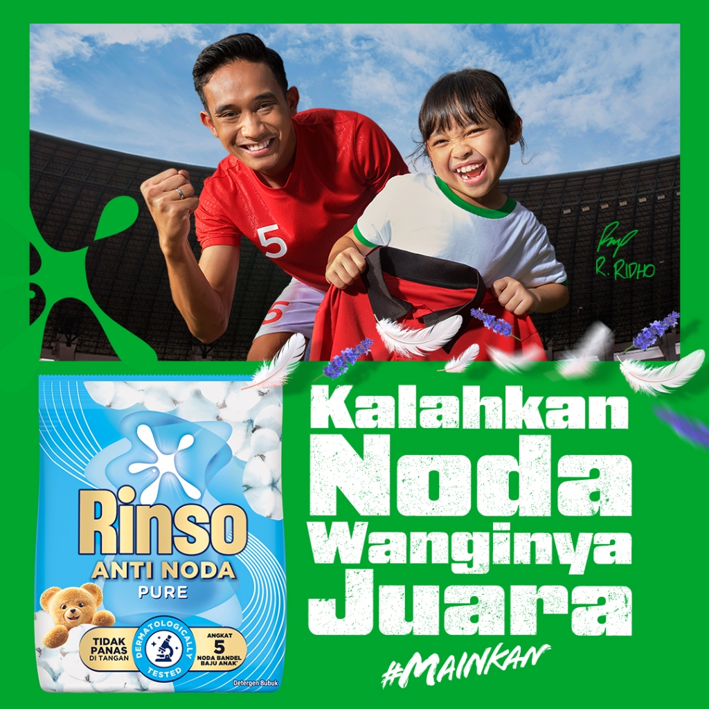 [Lebih Besar, Lebih Hemat] Rinso Baru Detergen Bubuk Varian Pure 2.75kg - Gambar 4