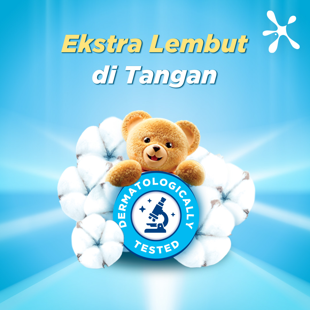 [Lebih Hemat 25%] Rinso Baru Detergen Bubuk Varian Pure 1440g - Gambar 2