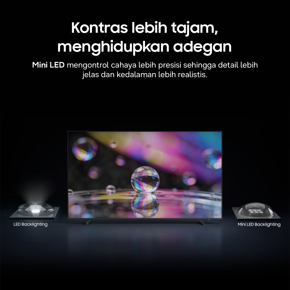 Samsung 43" Mini LED M1EH Samsung Vision AI Smart TV (2026) - Gambar 4