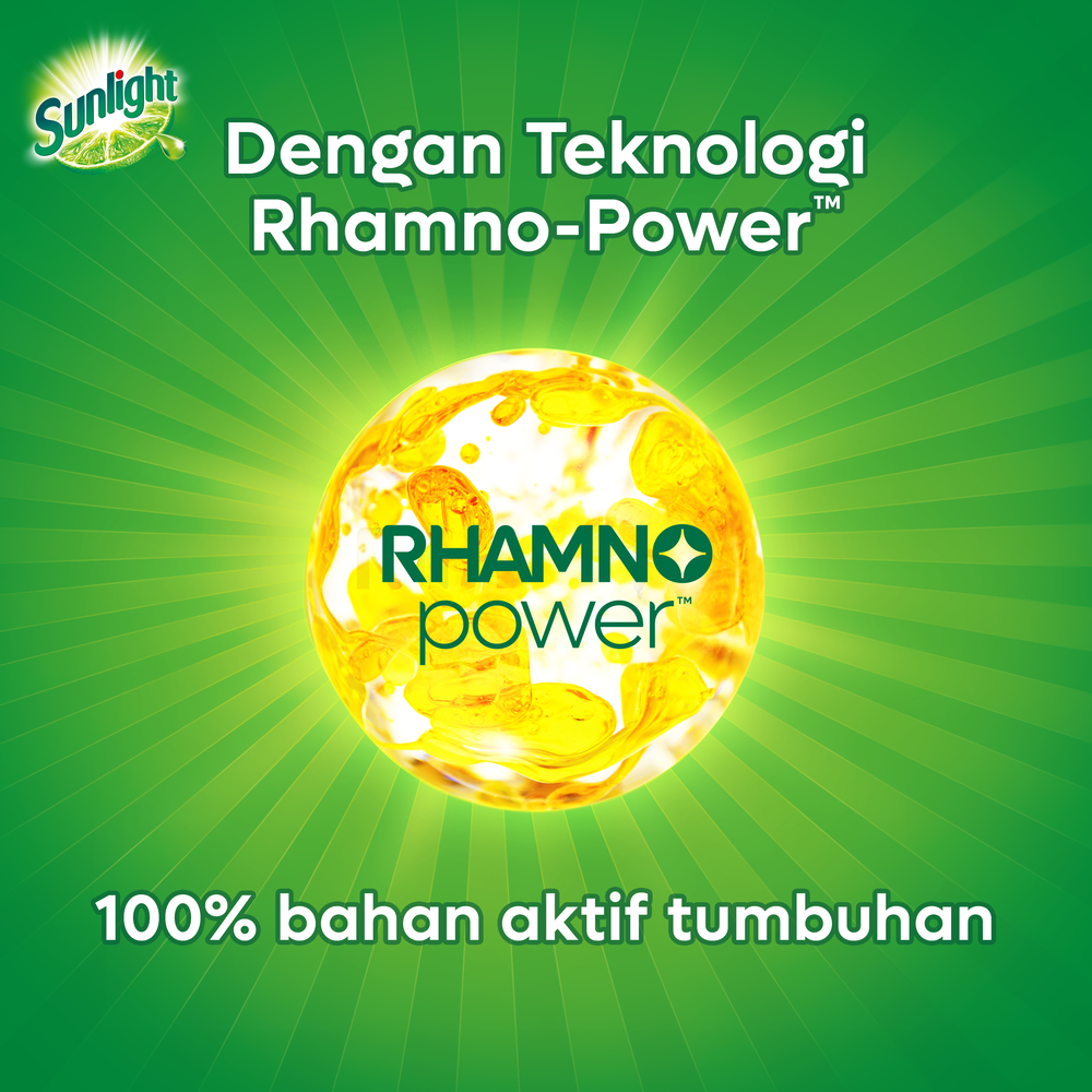 [BELI 2 LEBIH HEMAT] Sunlight Sabun Cuci Piring Jeruk Nipis 2x610g - Gambar 3