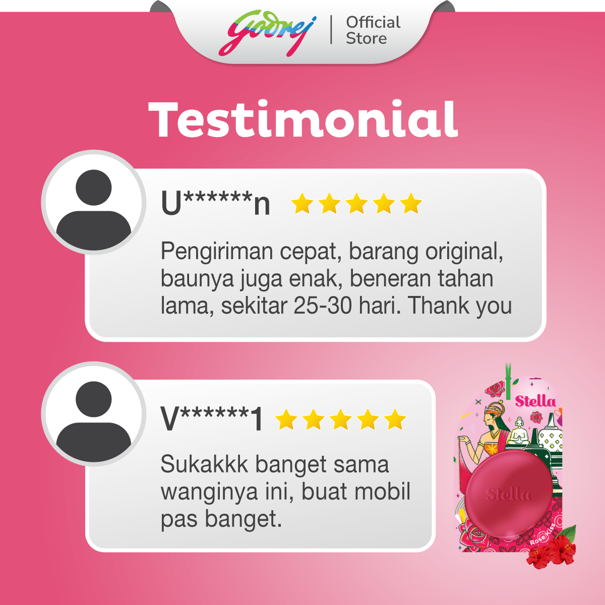 Stella Daily Freshness Indoor Kiss 7ml - Pengharum Ruangan - Gambar 4