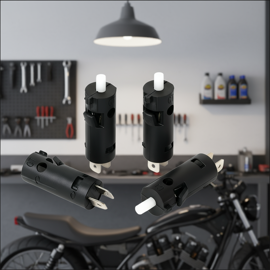 Motorcycle Accessory 10mm Universal Hook Switch for Left Right Brake ...