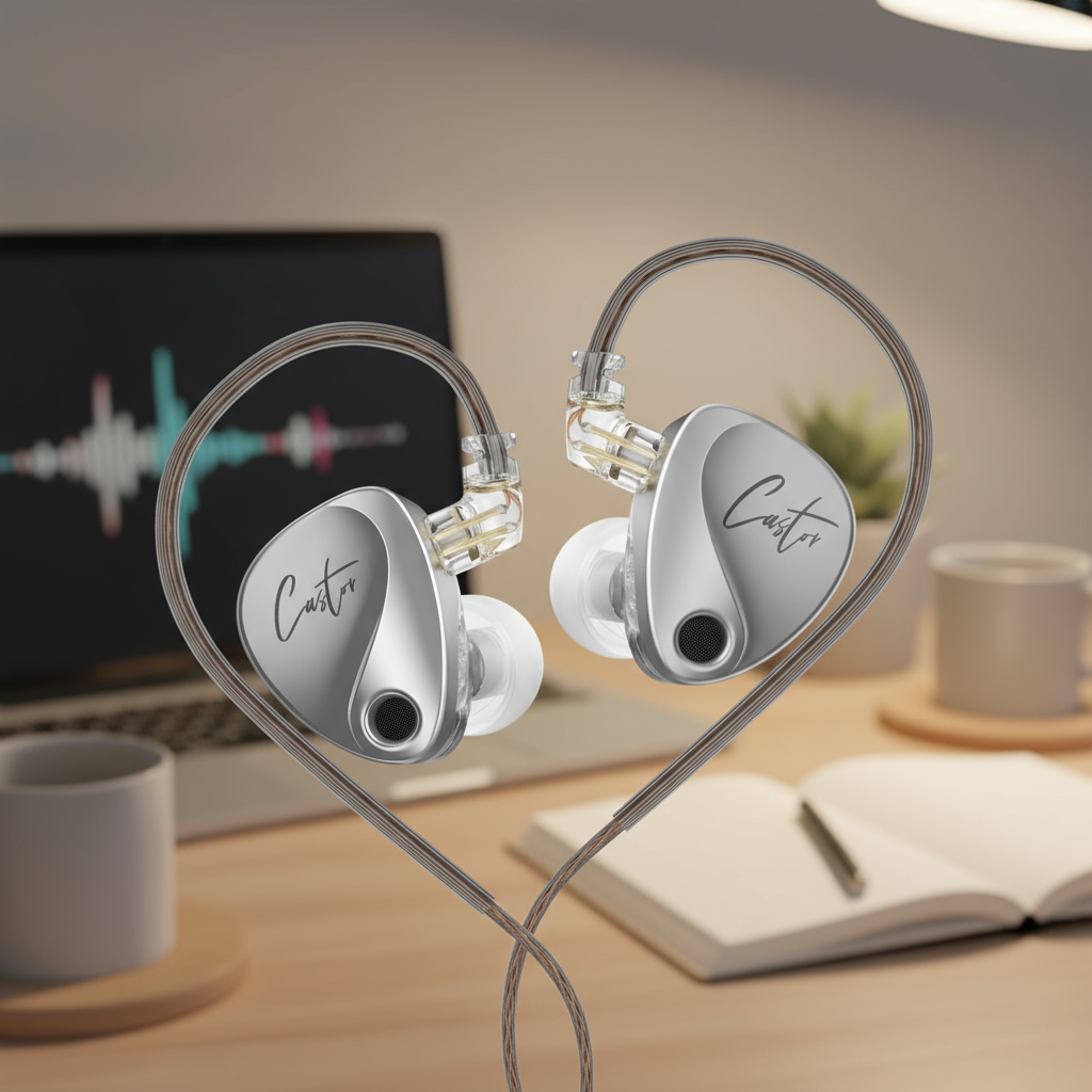 KZ Castor Wired In Ear Headphones Hifi Bass Sound Tunable Noise ...