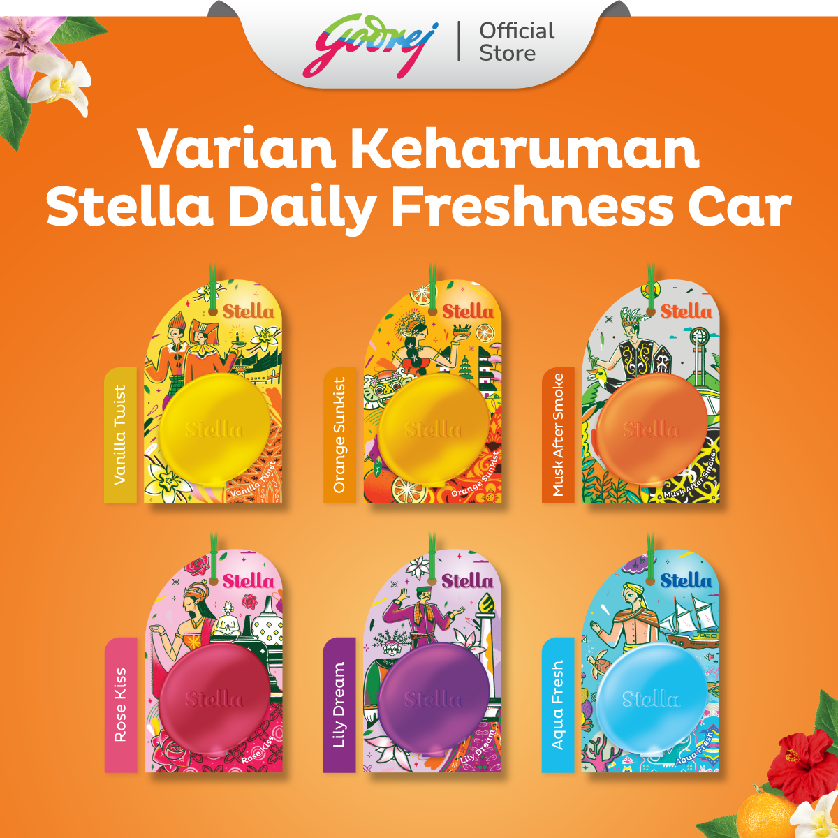 Stella Daily Freshness Indoor Blossom 7ml - Pengharum Ruangan - Gambar 4