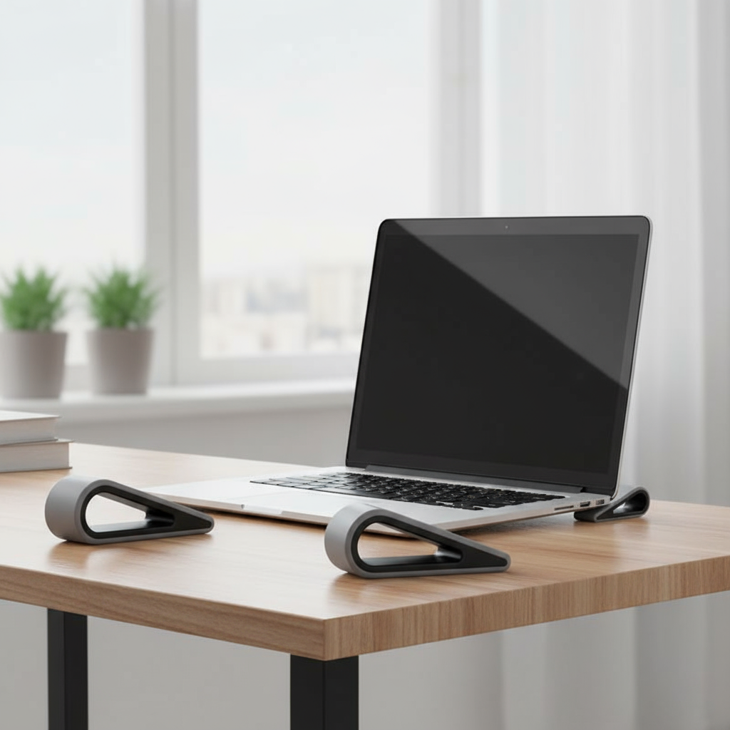 Universal Compact Portable Stand for Laptop Keyboard with Elevated ...
