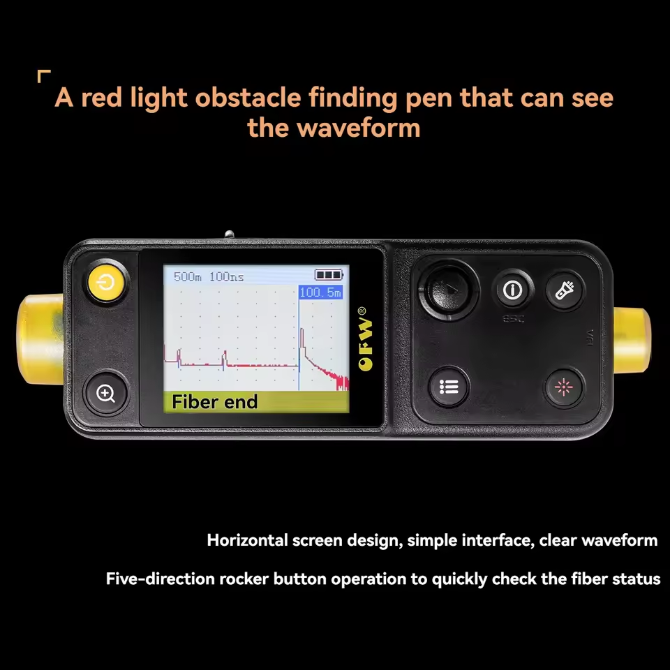 Mini OTDR OFW Fault Finder 20KM VFL Fiber Rangefinder & Breakpoint ...
