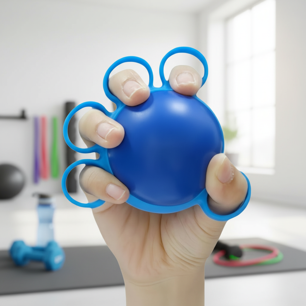 Hand Therapy Ball for Grip Exercise, Finger Massage Tool to Boost ...