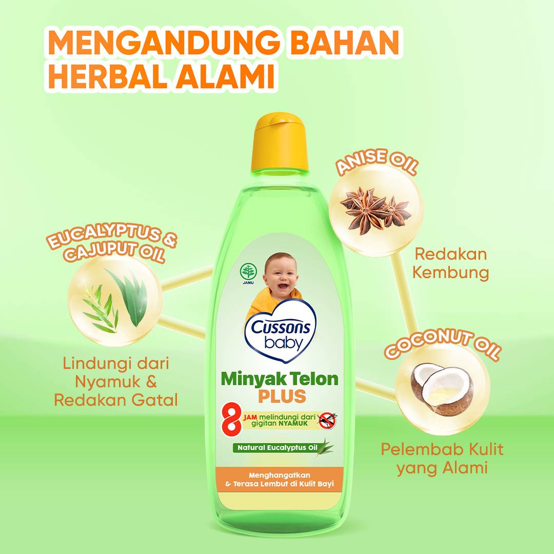 Cussons Baby Minyak Telon Plus - 150ml - Gambar 3