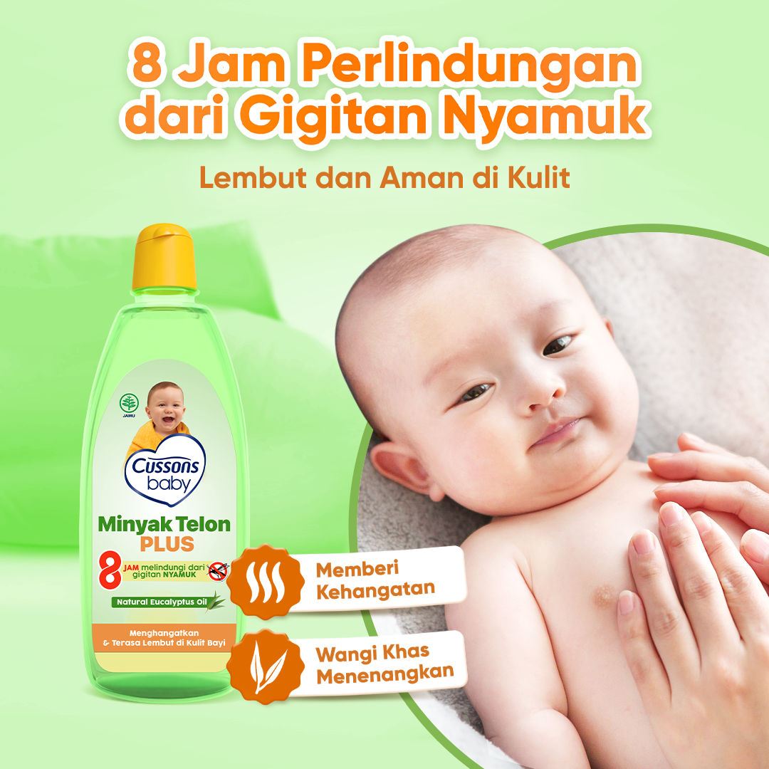 Cussons Baby Minyak Telon Plus - 150ml - Gambar 2