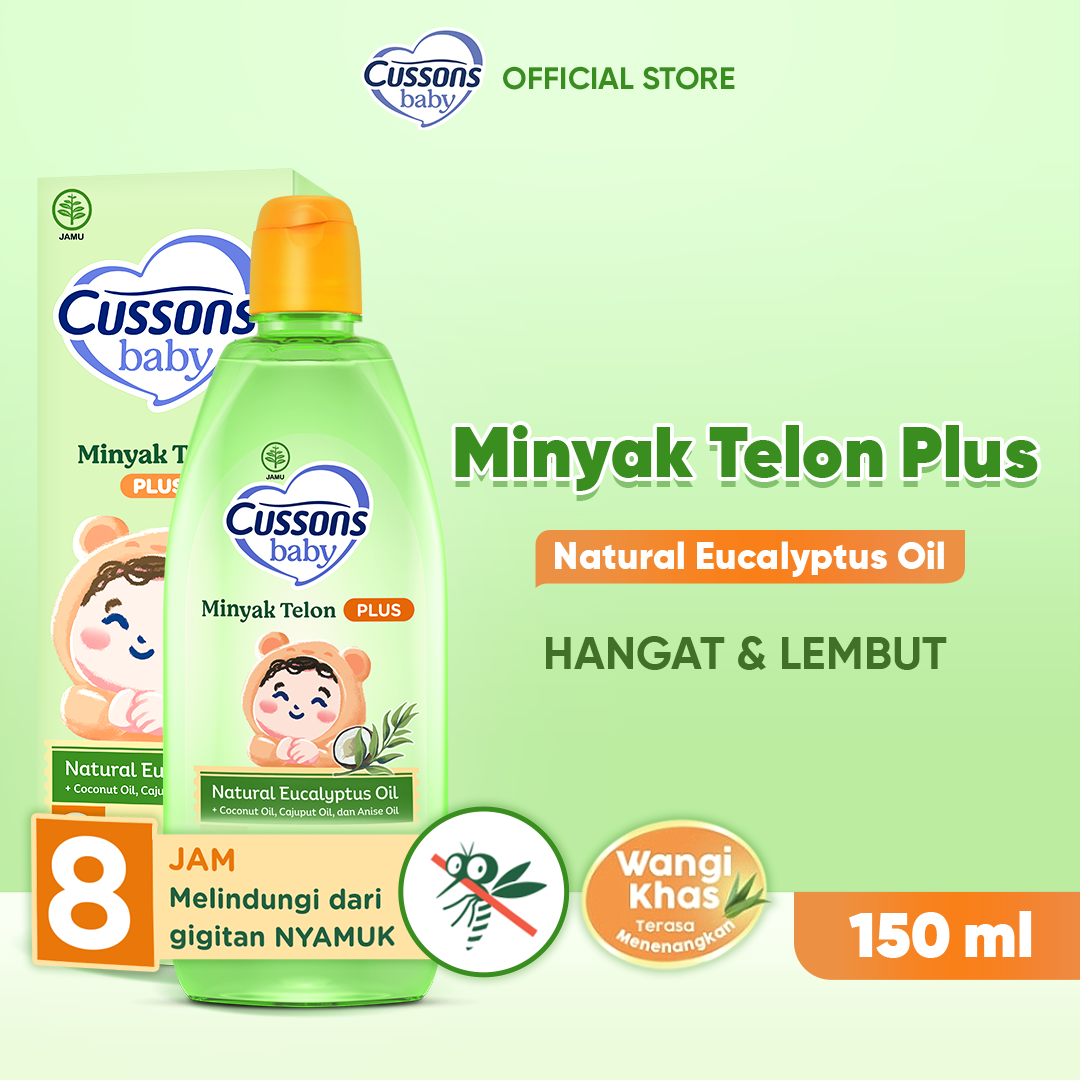 Cussons Baby Minyak Telon Plus - 150ml