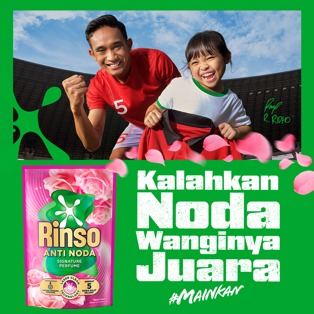 [Jumbo Lebih Murah] Rinso Baru Detergen Cair Varian Rose Fresh 1.5kg - Gambar 4