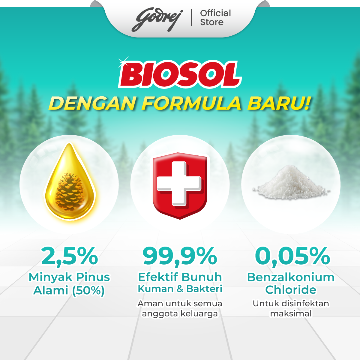 Biosol Karbol Wangi Pouch 700ml - Gambar 4
