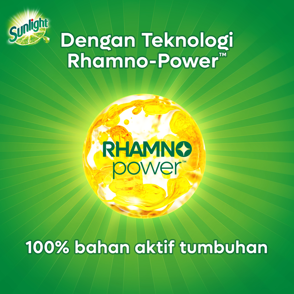 [FORMULA BARU] Sunlight Sabun Cuci Piring Jeruk Nipis 1500gr / Busanya Tumpeh-Tumpeh! - Gambar 3