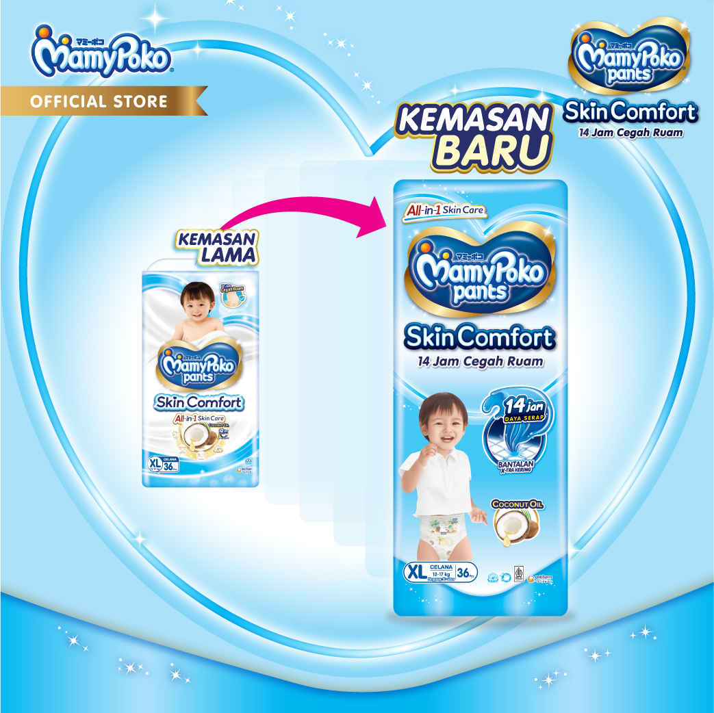 MamyPoko Pants Skin Comfort XL 36 - Gambar 2
