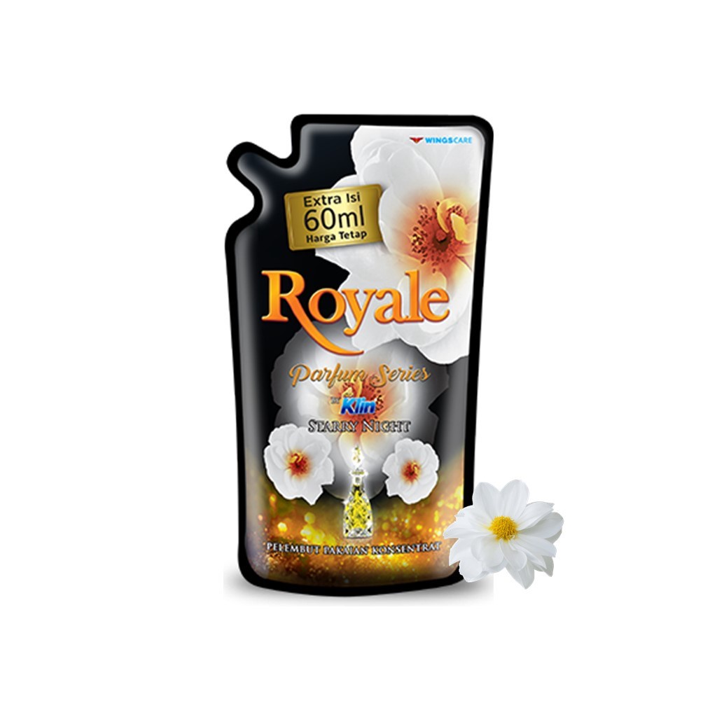 Royale Parfum Series Pelembut dan Pewangi Pakaian White Starry Night 600 ml - Gambar 2