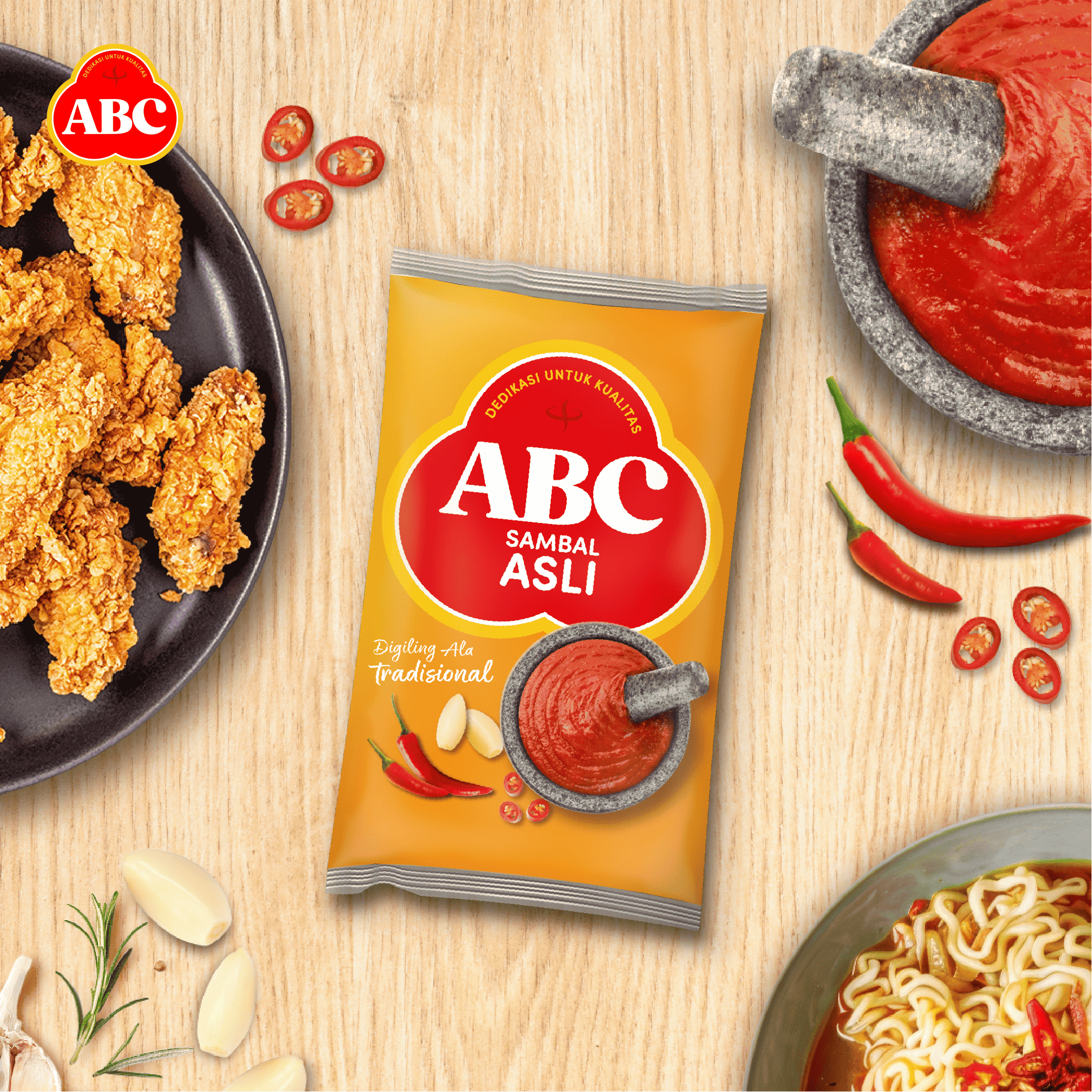 ABC Saus Sambal Asli 1 kg - Gambar 2