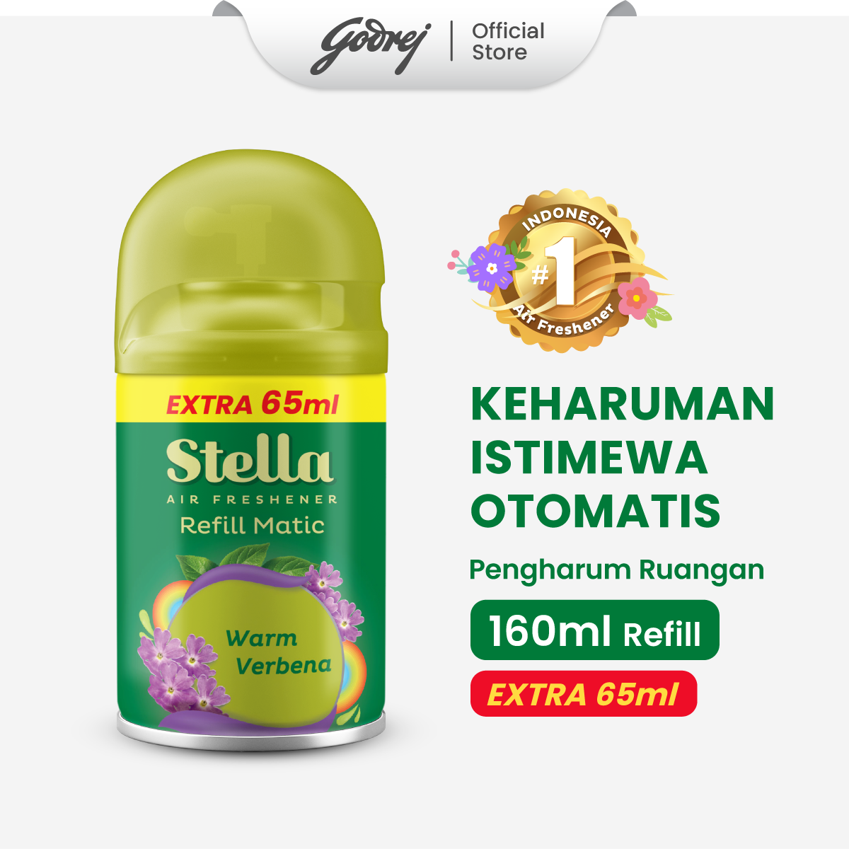 Stella Refill Matic Warm Verbena 160ml + 65ml