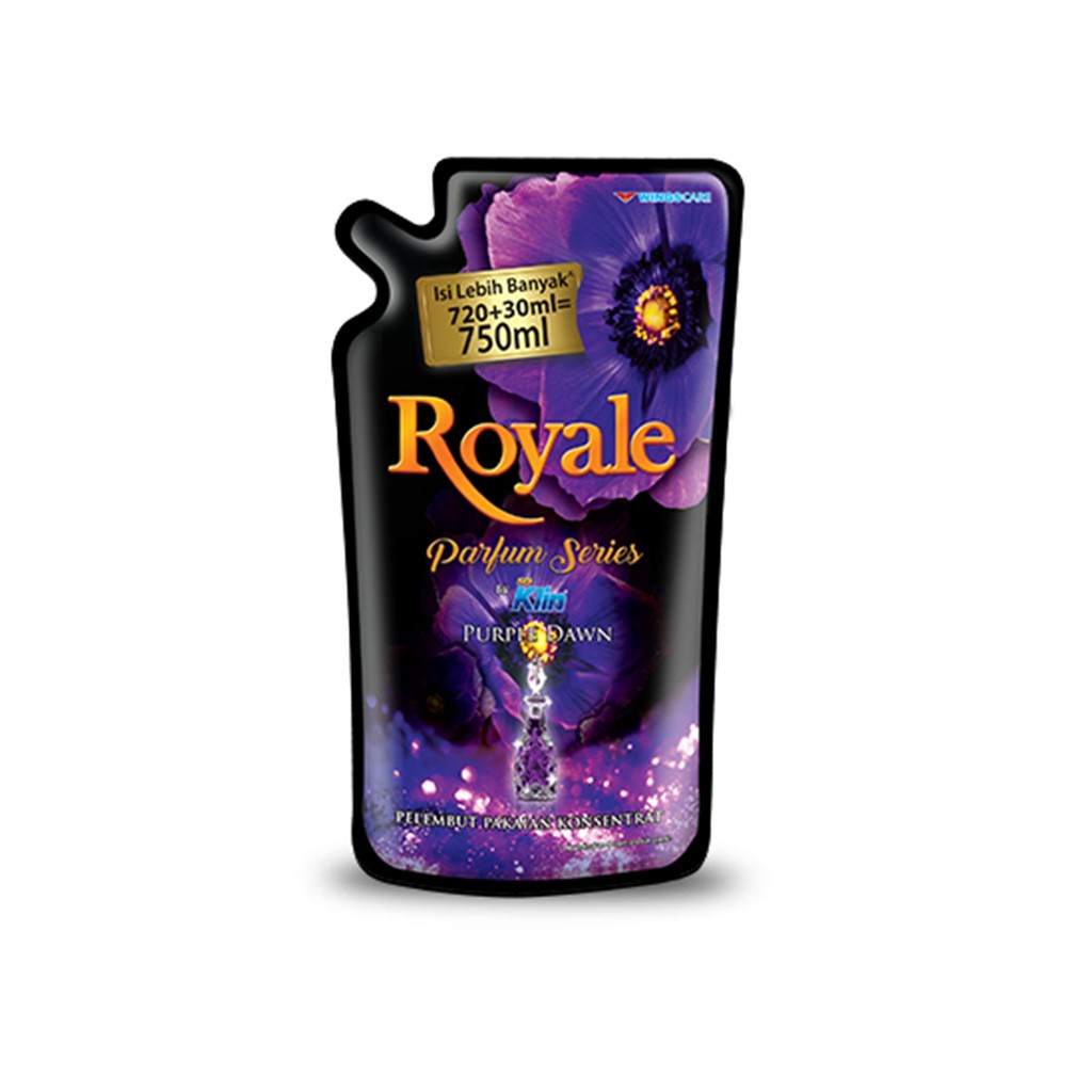 Royale Parfum Series Pelembut dan Pewangi Pakaian Purple Dawn 600 ml - Gambar 2