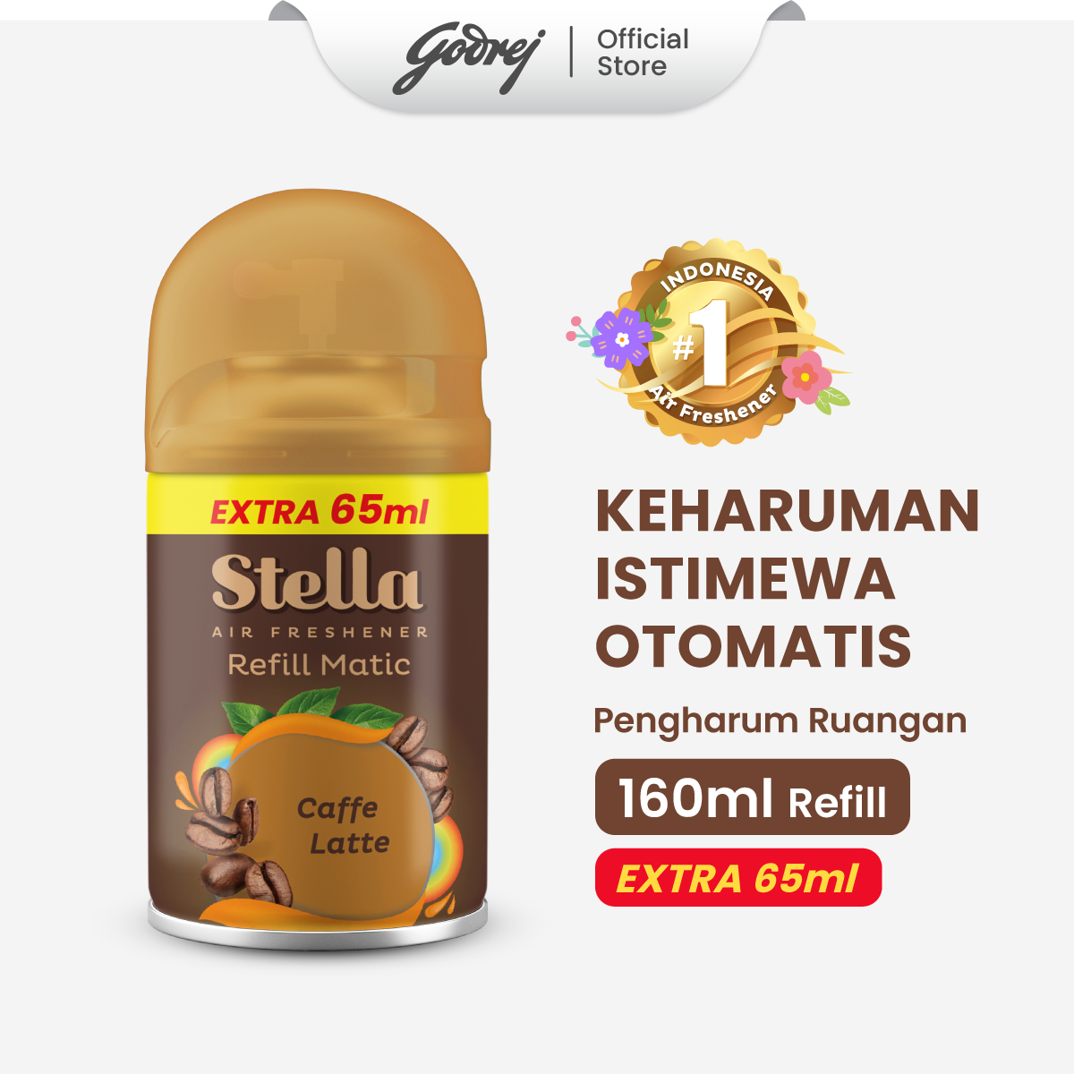 Stella Refill Matic Caffe Latte 160ml + 65ml