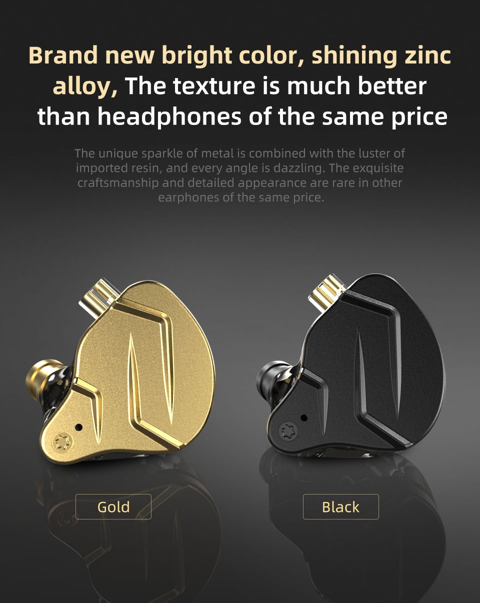 KZ ZSN PRO X Headphones Earphones High-Quality Coil Iron Combined High ...