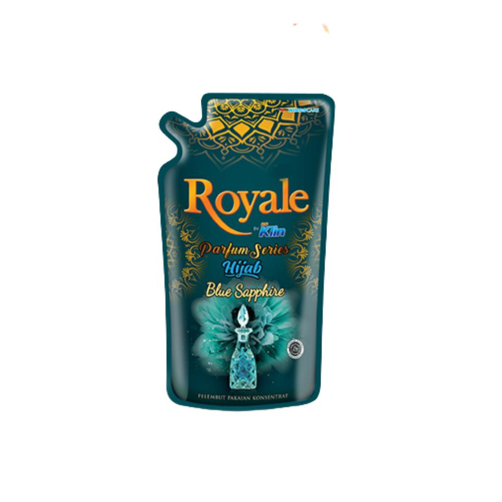 Royale Parfum Series Pelembut dan Pewangi Pakaian Hijab Blue Sapphire 600 ml - Gambar 3