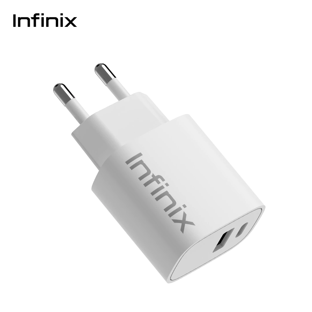 Infinix Charger Kit XC20 - 20W Gan Charger - Type C to C - Charger HP Android - Charger Infinix - Gambar 2