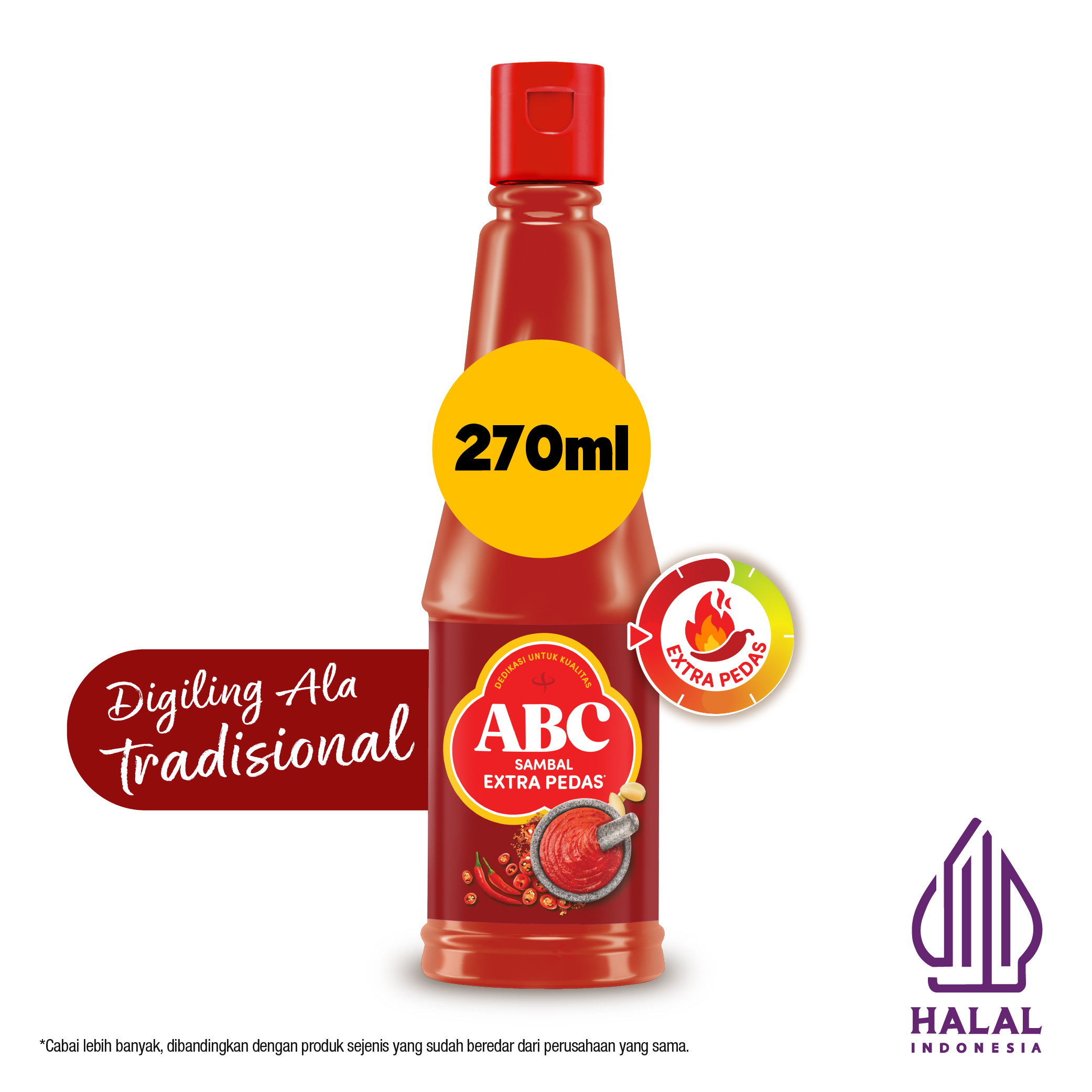 ABC Saus Sambal Extra Pedas 270 mL
