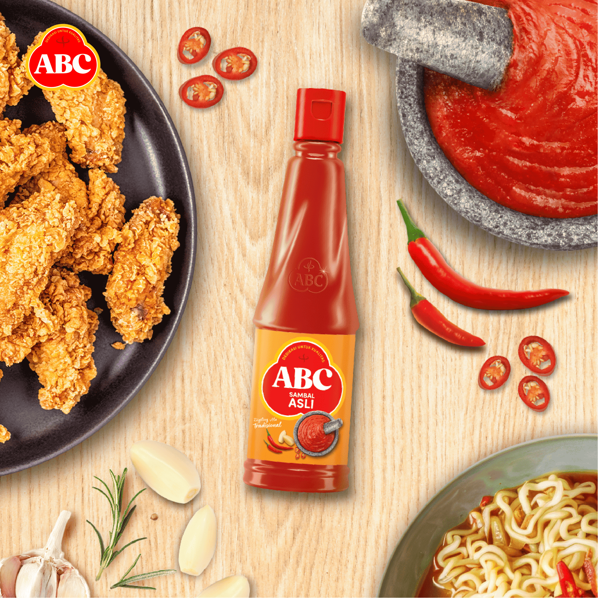 ABC Saus Sambal Asli 270 mL - Gambar 2