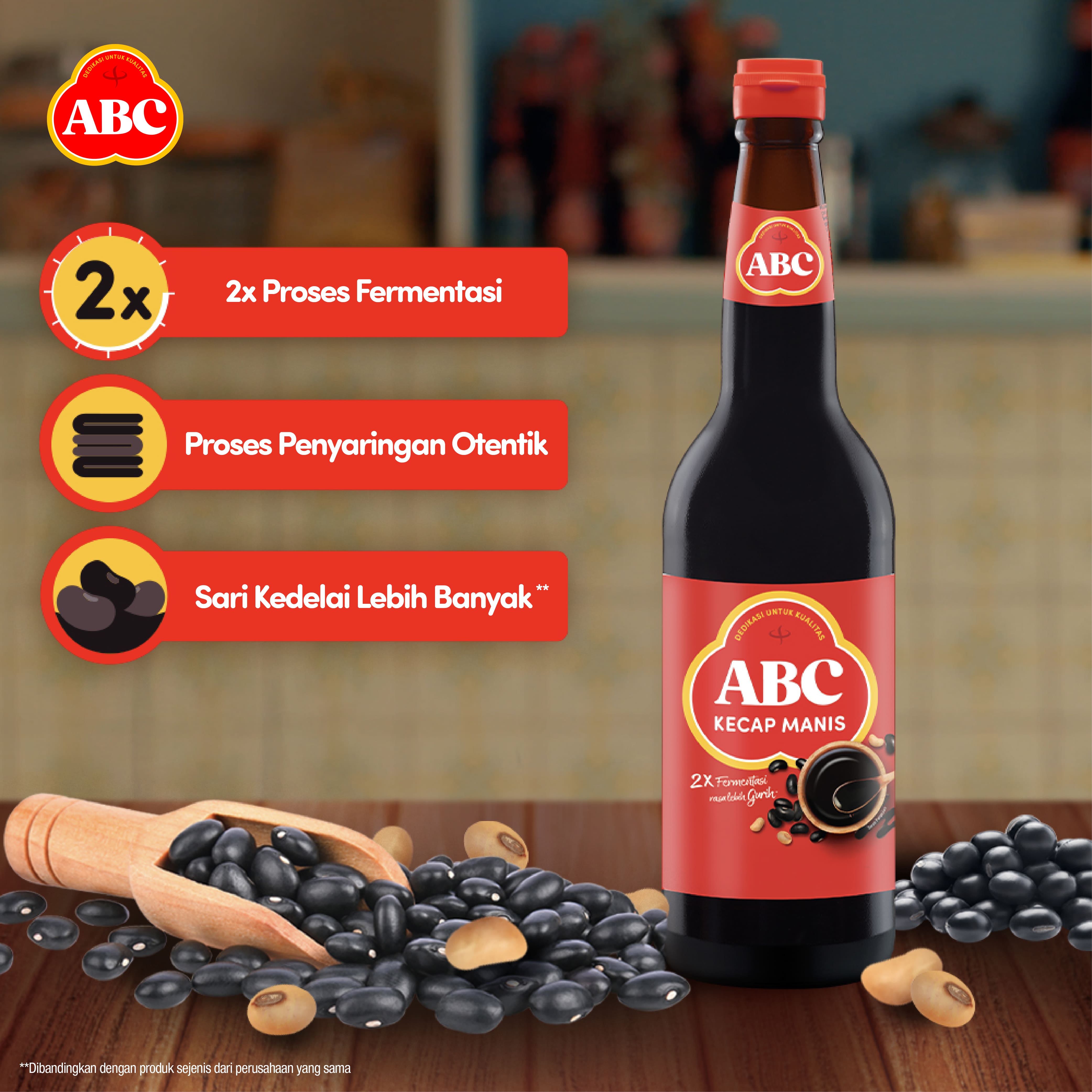 ABC Kecap Manis 620 ml - Gambar 3