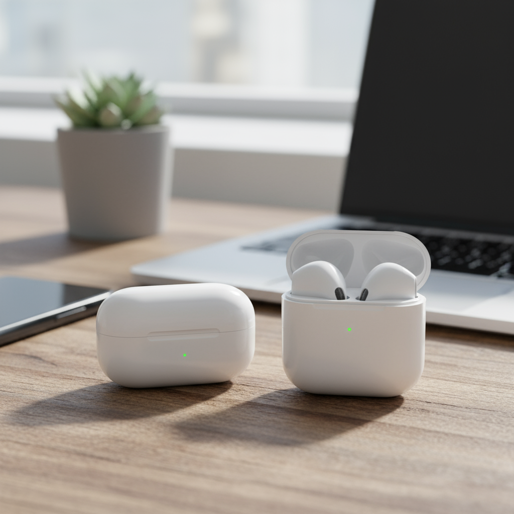Pro 4 TWS Bluetooth Mini Earbuds Wireless Earphones Sport Bass HIFI ...