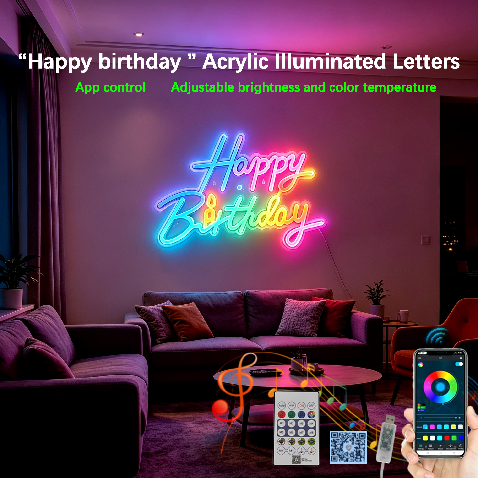 Buy led light happy birthday At Sale Prices Online - October 2026 ...