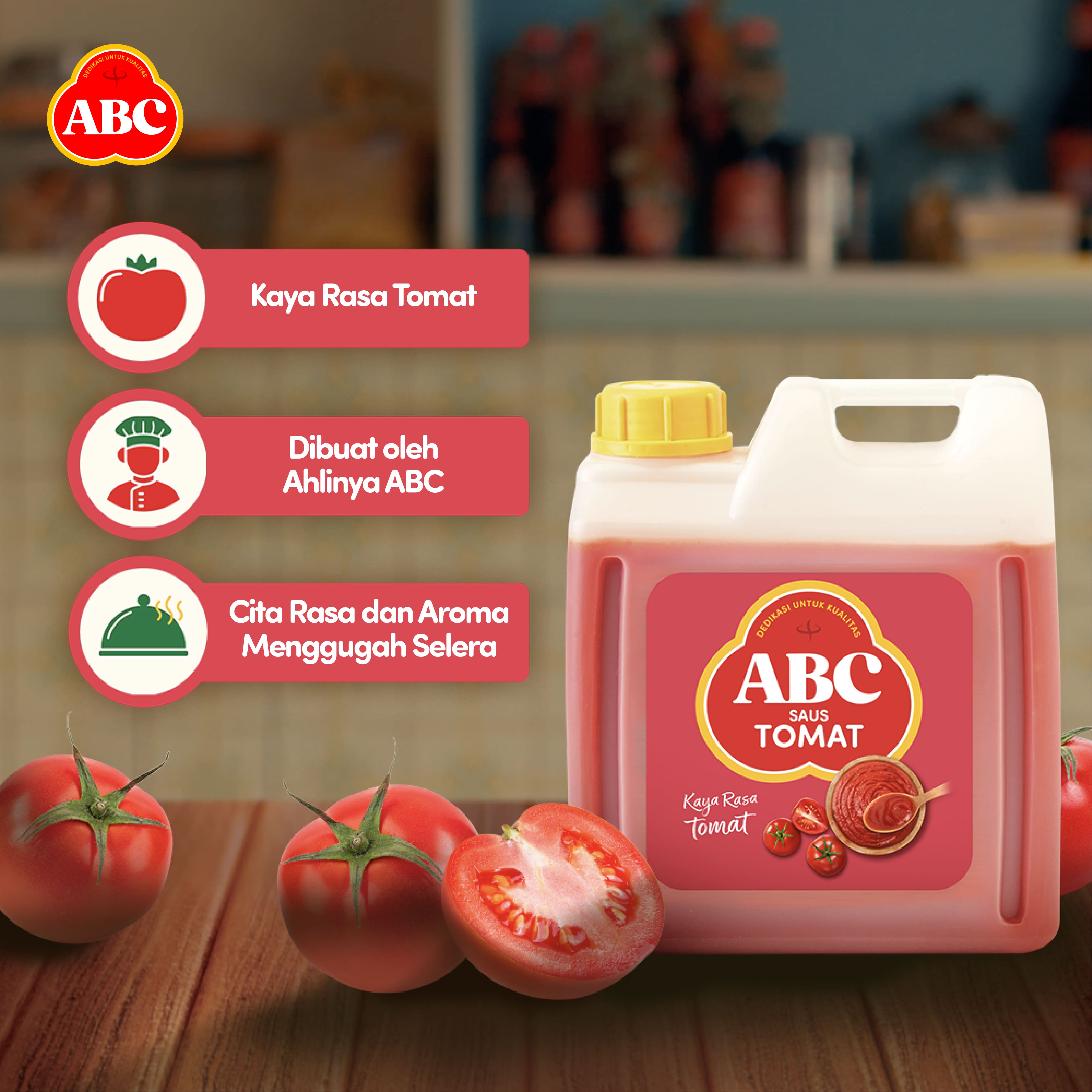 ABC Saus Tomat 5.7 kg - Gambar 3