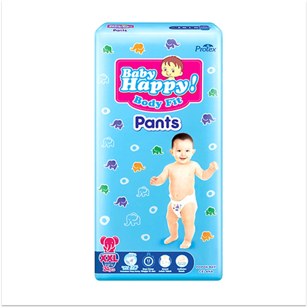Baby Happy Pants Popok Bayi Celana XXL 24 - Gambar 2