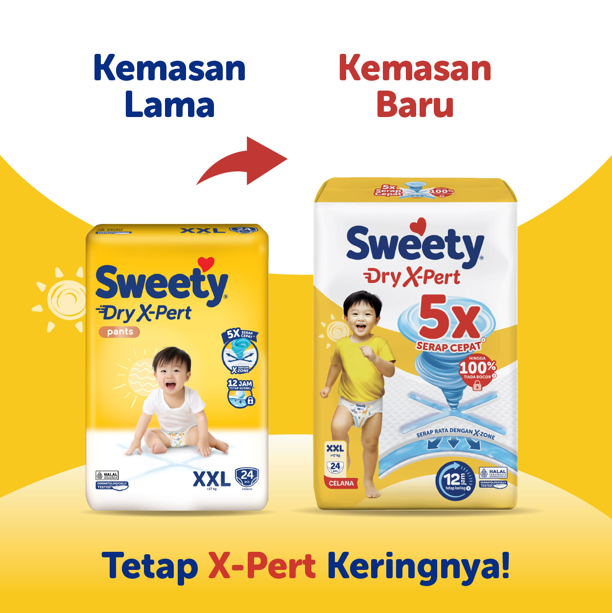 Sweety Bronze Dry X-Pert Pants XXL 24s X-Zone - Gambar 2