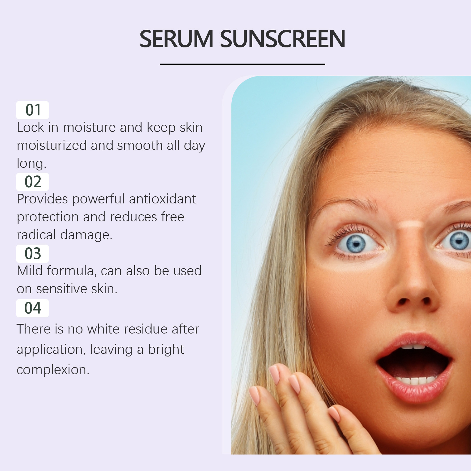 Oil Control Sunscreen Stick, Anti-Oxidant Serum, Solar Protector ...
