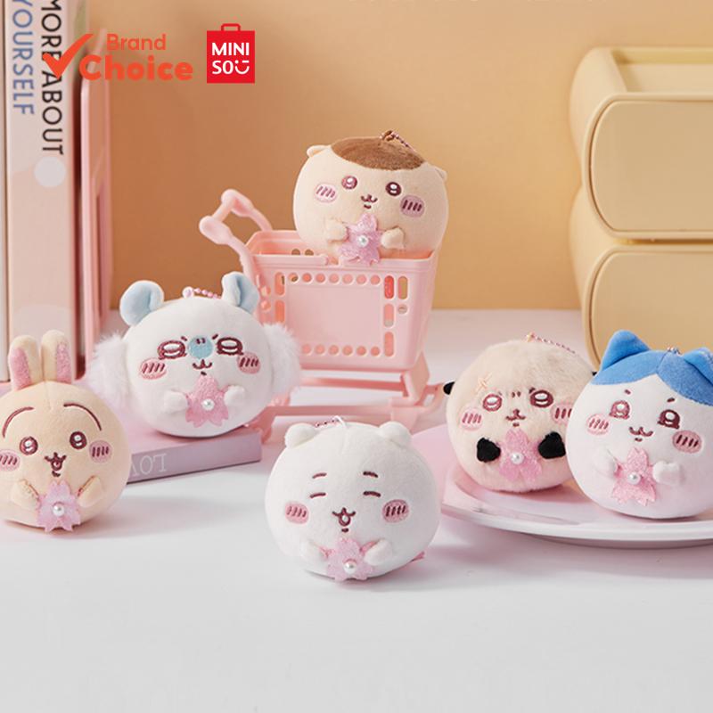 MINISO Chiikawa Sakura Season Series - Mochi Keychains Momonga