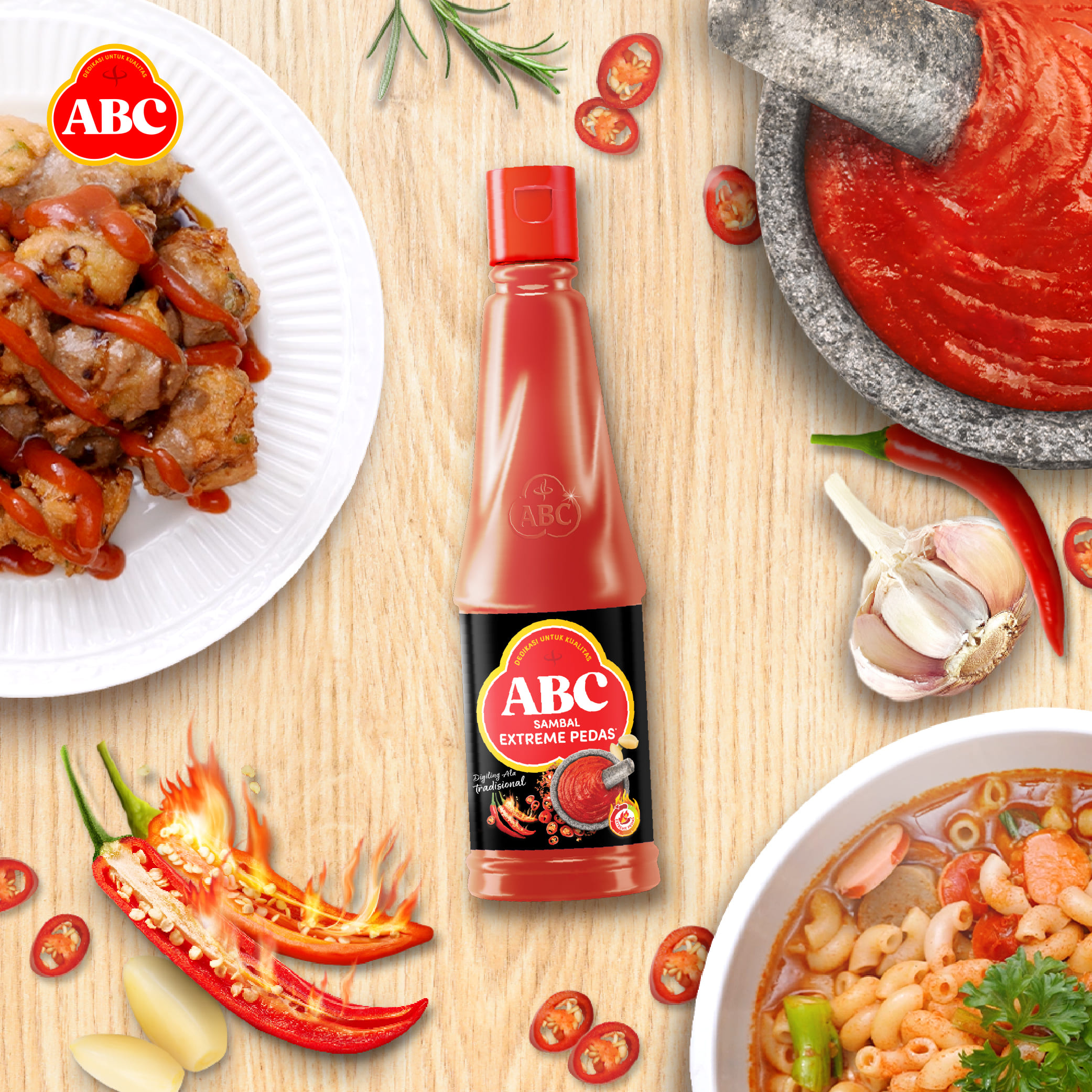 ABC SAMBAL EXTREME PEDAS 270 ML - Gambar 2