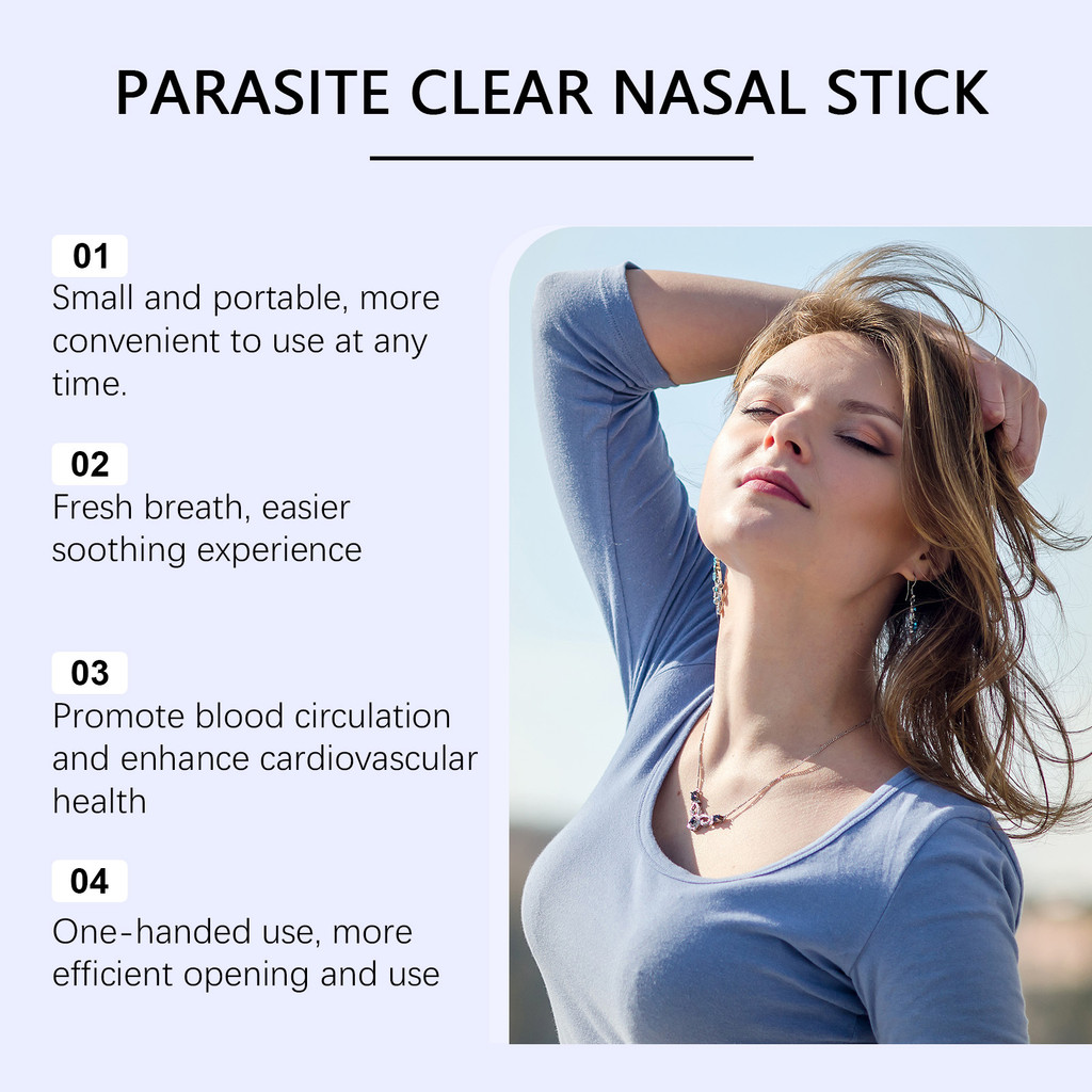 Portable Nasal Inhaler with Menthol & Ginger | Supports Circulation ...