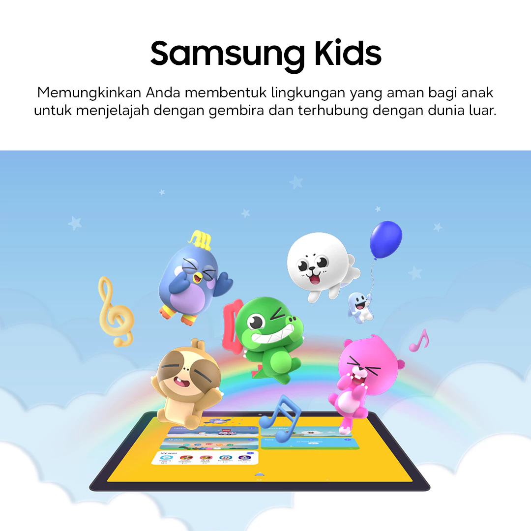 Samsung Galaxy Tab A11 WiFi Kids Pack 4/64 GB - Gray - Gambar 3