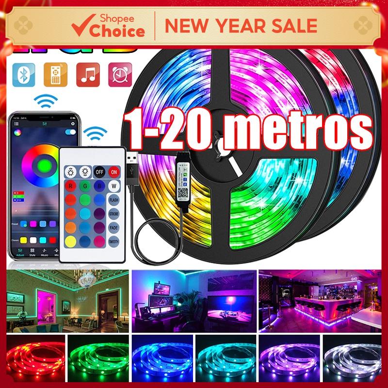 Led Strip Lights Music Sync RGB 5m 5050 USB Powered TV Backlight With ...