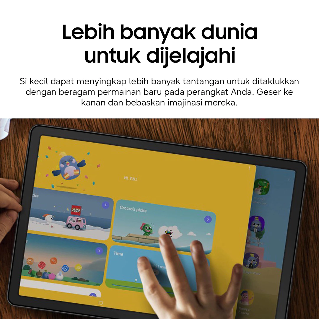 Samsung Galaxy Tab A11 WiFi Kids Pack 4/64 GB - Gray - Gambar 4