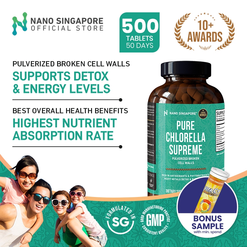 Chlorella Supplement Pure Chlorella Supreme - Highly Purified Chlorella ...